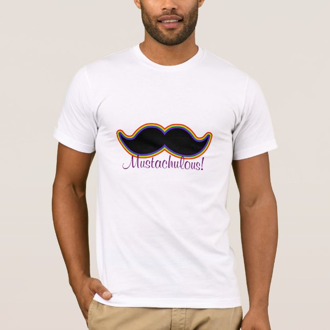 Mustachulous T-Shirt (Front)