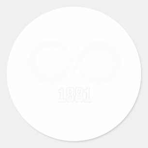 Mustafa Kemal Atatürk 1881 Türkiye Cumhuriyeti Classic Round Sticker