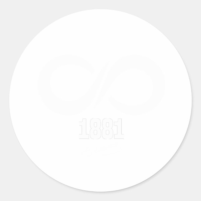 Mustafa Kemal Atatürk 1881 Türkiye Cumhuriyeti Classic Round Sticker (Front)