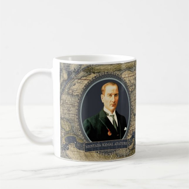 Mustafa Kemal Ataturk Historical Mug (Left)