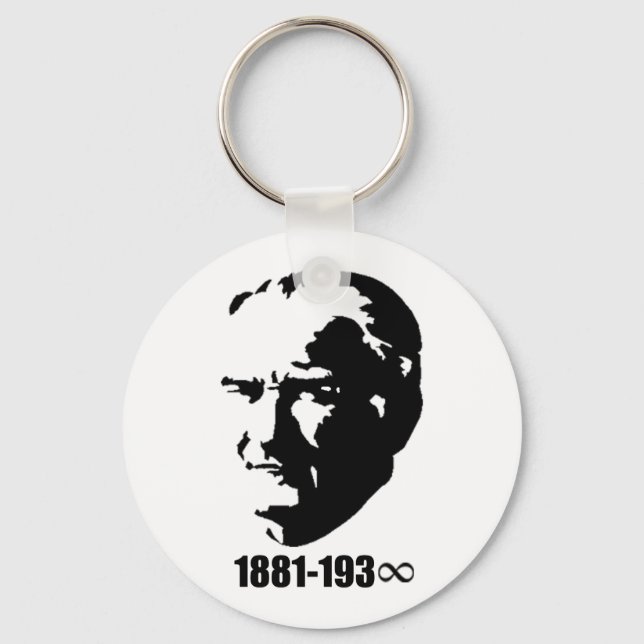 Mustafa Kemal Ataturk Key Ring (Front)