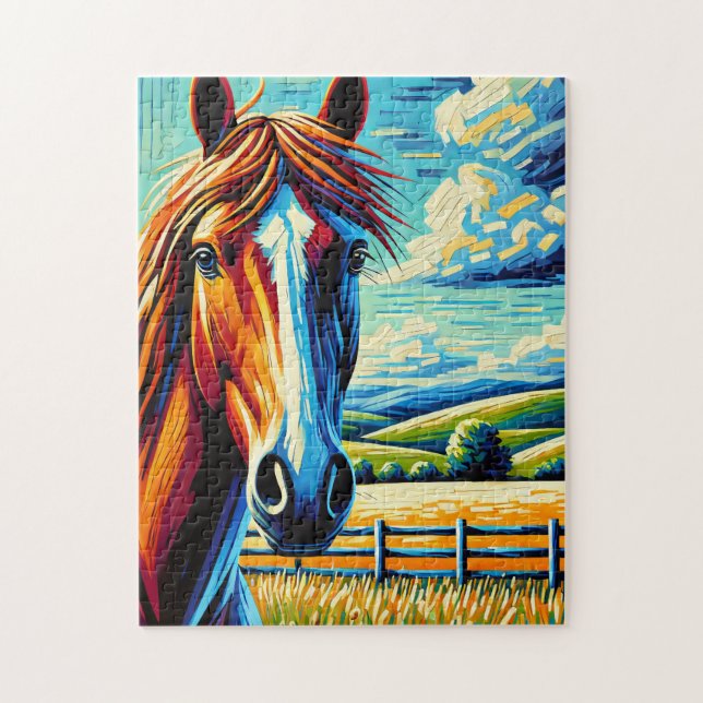 Mustang 250 Piece Puzzle (Vertical)