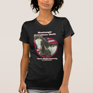 Mustang: American Made White Letters llmartin SAF T-Shirt