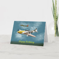 Mustang Birthday Card
