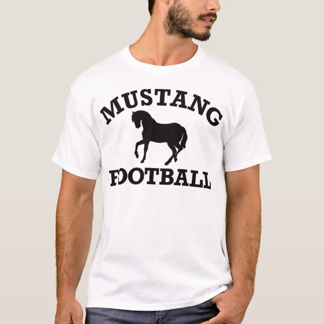 Mustang Football T-Shirt (Front)