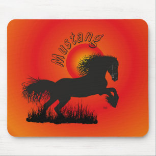 Mustang für Pferdeliebhaber Mousepad