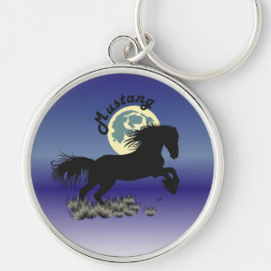 Mustang für Pferdeliebhaber Schlüsselanhänger Key Ring