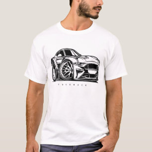 Mustang GT S550 Toon Art Car Enthusiast T-Shirt