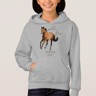 Mustang horse gifts for girls personalised name