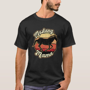 Mustang Mama Horse T-Shirt