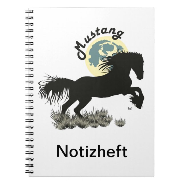 Mustang Notizheft Notebook (Front)