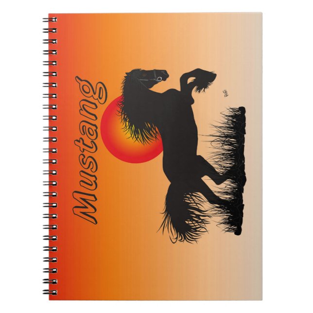 Mustang Notizheft Notebook (Front)