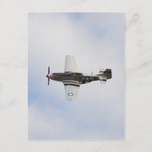 Mustang P51 Postcard