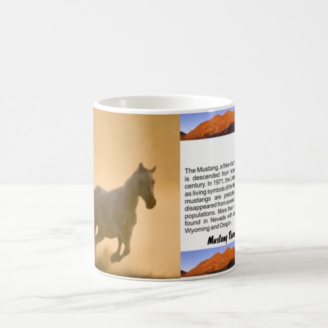 Mustang Roundup Coffee Mug (Center)