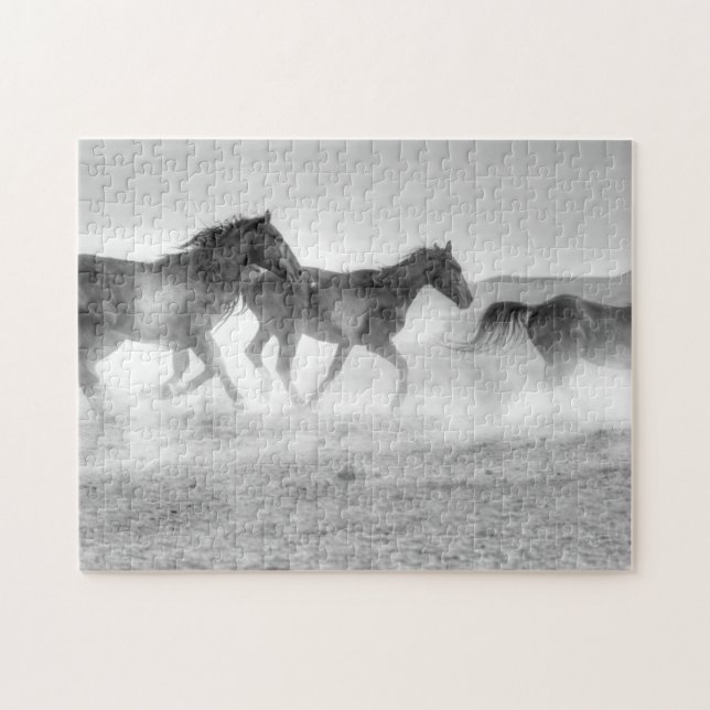 Mustang Run Jigsaw Puzzle (Horizontal)