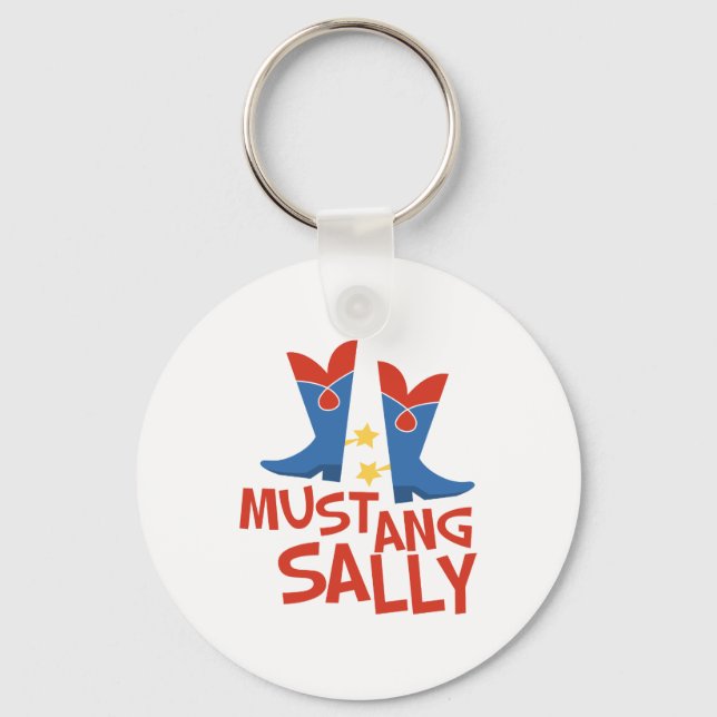 Mustang Sally Key Ring (Front)