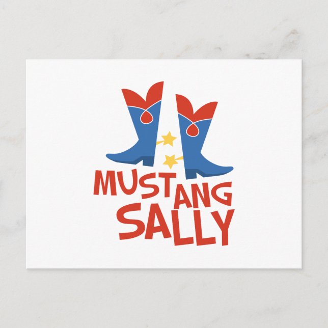 Mustang Sally Postcard (Front)