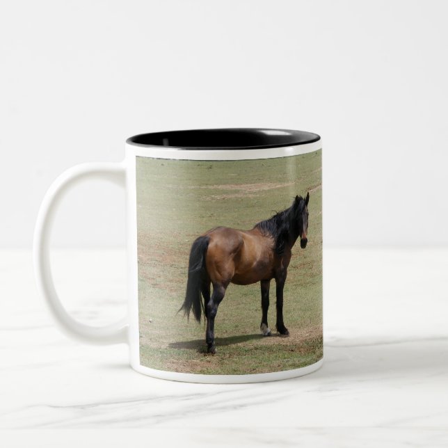 Mustang~SAVE a LIFE, ADOPT a RESCUE Mug (Left)