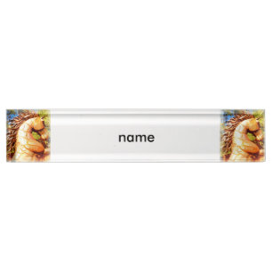 mustang stallion nameplate