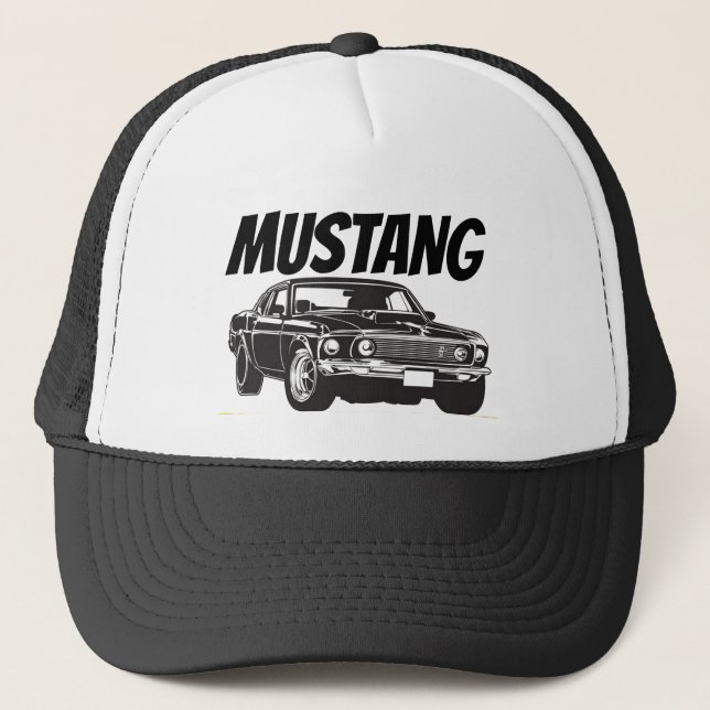 Mustang Trucker Hat (Front)
