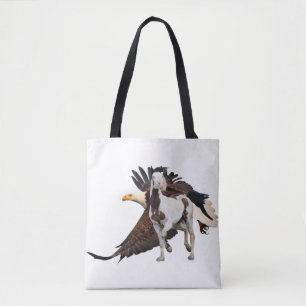 Mustang Wild "Freedom Flight" totebag Tote Bag