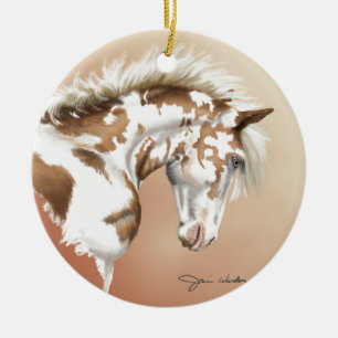 Mustang Wild Xtend Ceramic Tree Decoration