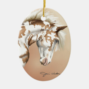 Mustang Wild Xtend Ceramic Tree Decoration