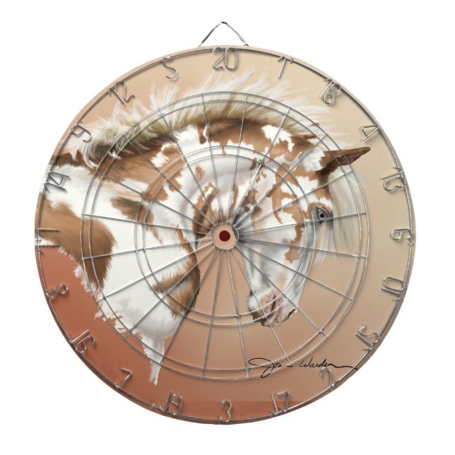Mustang Wild Xtend Dartboard (Front)
