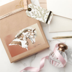 Mustang Wild Xtend Rectangular Sticker