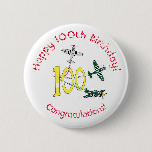 Mustangs 100th Birthday Badge