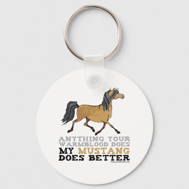 Mustangs Do It Better Key Ring (Front)
