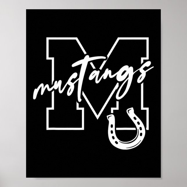 Mustangs  poster (Front)