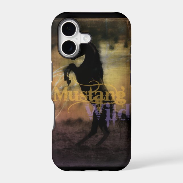 MustangWILD iPhone Case (Back)