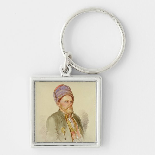 Mustapha - Moslem from Batum, c.1852 Key Ring (Front)