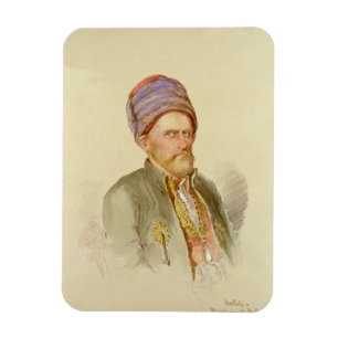 Mustapha - Moslem from Batum, c.1852 Magnet