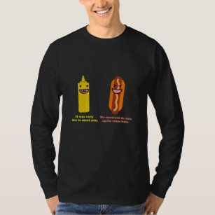 Mustard and Hotdog T-Shirt