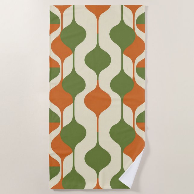 Mustard Bloom Beach Towel (Front)