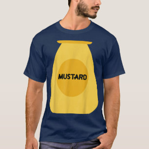 Mustard Bottle Condiment Halloween Costume T-Shirt