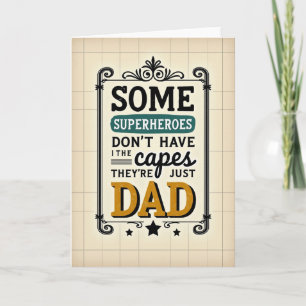 Mustard Dad Vintage Plaque Card