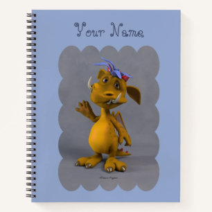 Mustard Dragon Notebook