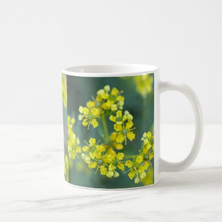Mustard Flower Mug, 11 oz Coffee Mug