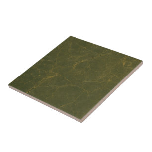 Mustard Green Marble Tile