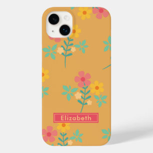 Mustard Retro Daisy Bouquet  Case-Mate iPhone 14 Plus Case