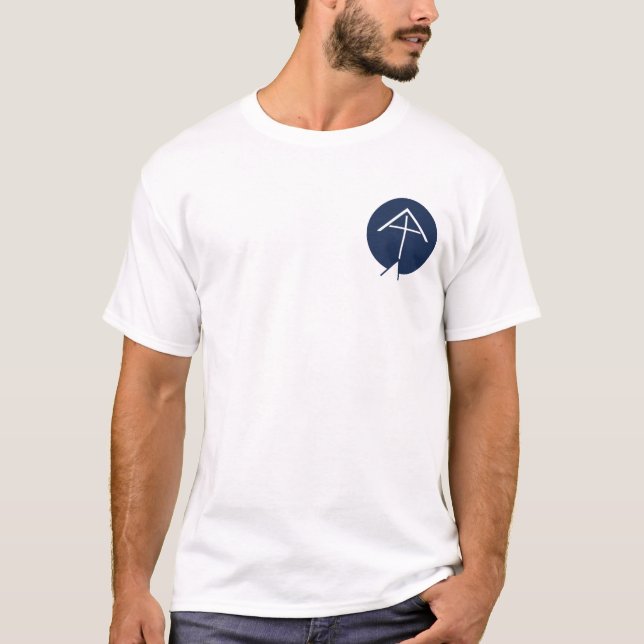 Mustard Seed Communities White Logo T-Shirt (Front)