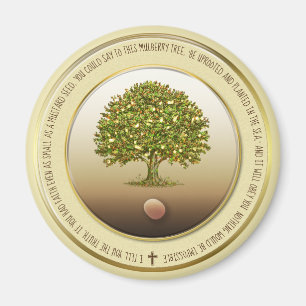 Mustard Seed gift Baptism Faith Kitchen Accessorie Magnet