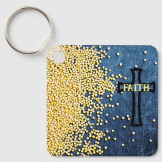 mustard seed keychain