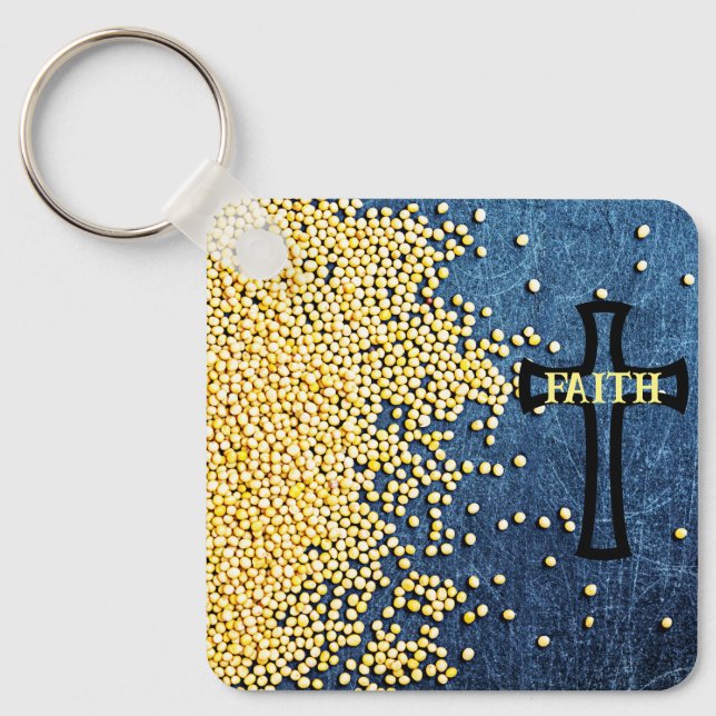 mustard seed keychain (Front)