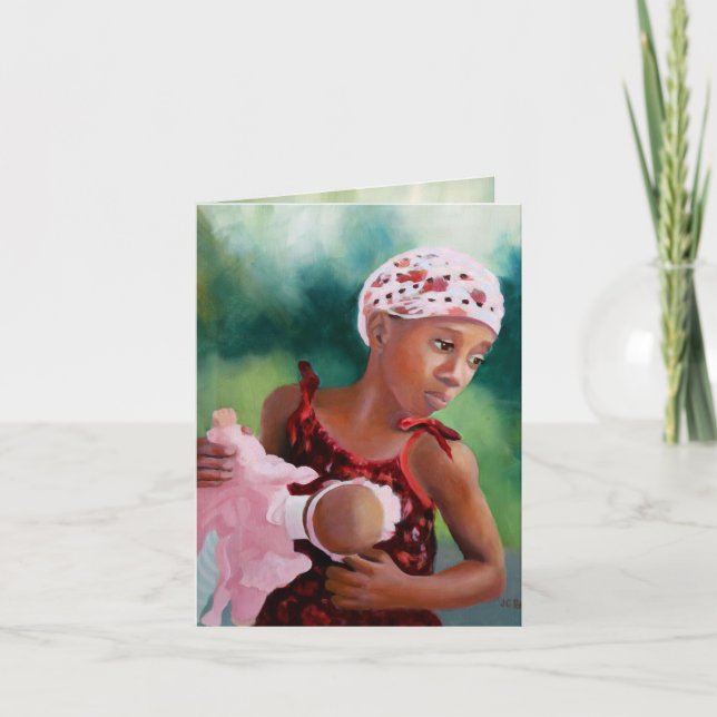 MUSTARD SEEDS GROW – NOTE CARD BY JC PEACOCK (Front)