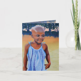 MUSTARD SEEDS GROW–NOTE CARD  BY JC PEACOCK