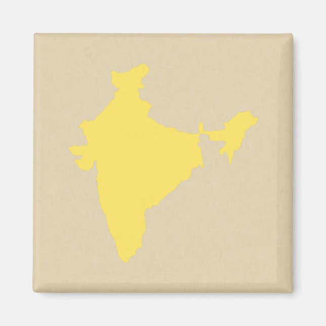 Mustard Spice Moods India Magnet (Front)